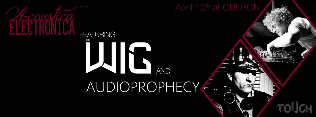 .<a href="/toUch_us/">ToUch PerformanceArt</a> #AcousticaElectronica TONIGHT w/ <a href="/AudioprophecyDJ/">audioprophecy</a> <a href="/PANOOCMusic/">PANOOC</a> &amp; myself! Tickets >> on.fb.me/1Fwjro8