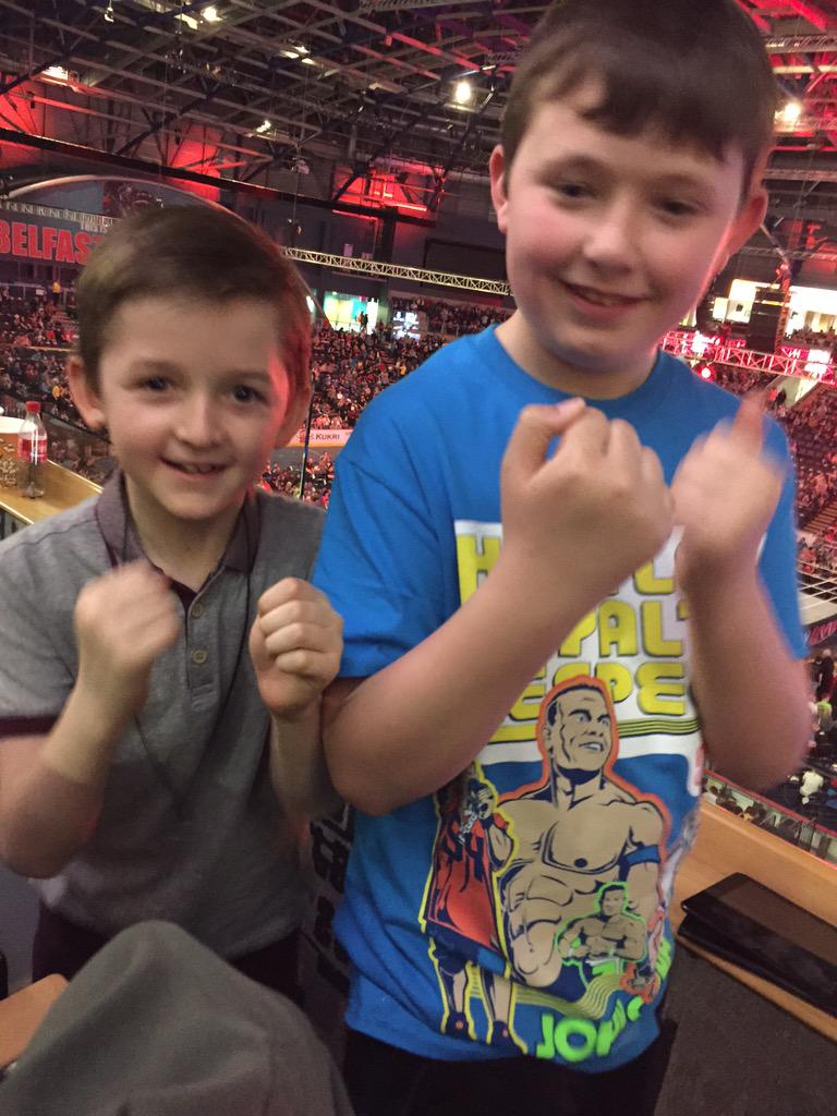 #WWEBelfast