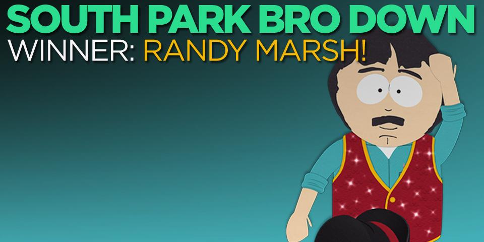 SouthPark's tweet photo. With over 1.6 million votes in the Final round alone, you fans made your choice clear. 2015’s Fan-Favorite is: RANDY! http://t.co/uZ6widrdbv