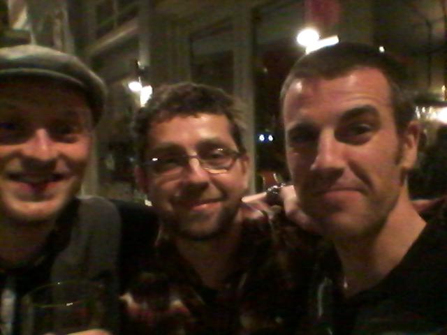 The three amigos including the main man, Mr Hernandez