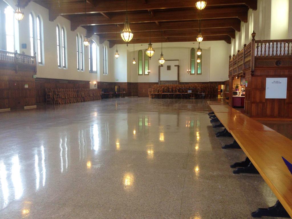 In a few hours South Dining Hall will be filled with dancers! #ShakeDownTheTHONder