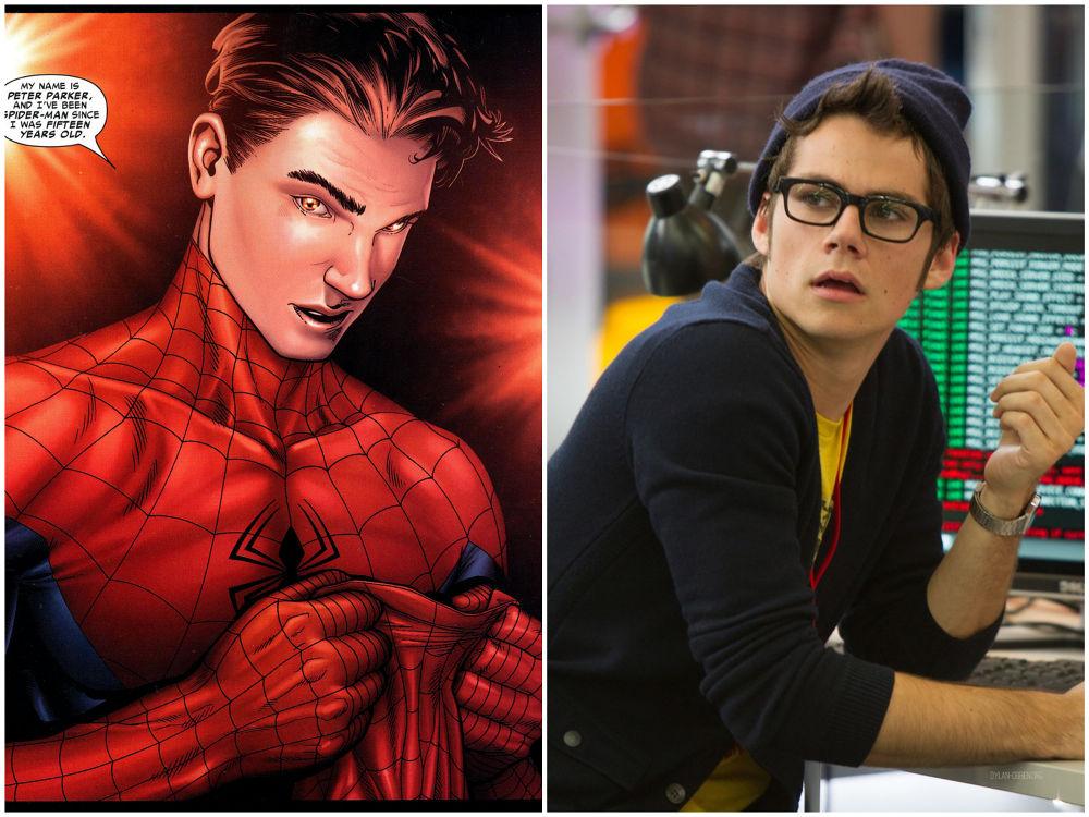 “¿Dylan O'Brien Spider Man o wally west? #fancast” .