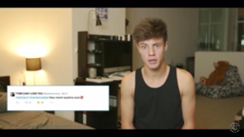 dinanalyn's tweet photo. Cams new video was the best way to start off #20DaysOfDallas 😂❤️😍✌🏾️  @camerondallas http://t.co/VA25IoJY7p