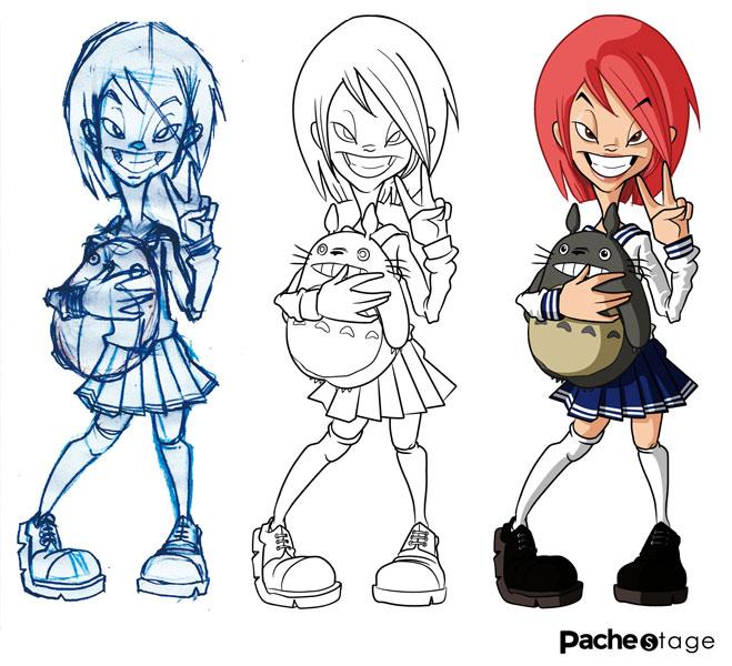 pacheilustrador's tweet photo. Otaku girl - Proceso creativo [de bocero a arte final]
http://t.co/3wc0dR0JAO @ZDZtouchandplay  #creativeprocess http://t.co/R36V5AhZnH