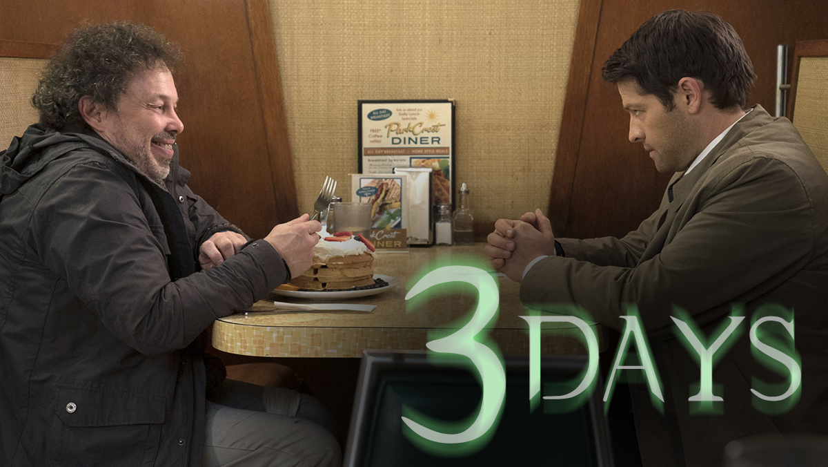 cw_spn's tweet image. What a reason to smile. #Supernatural returns in 3 DAYS with new episodes EVERY WEEK through to the finale!