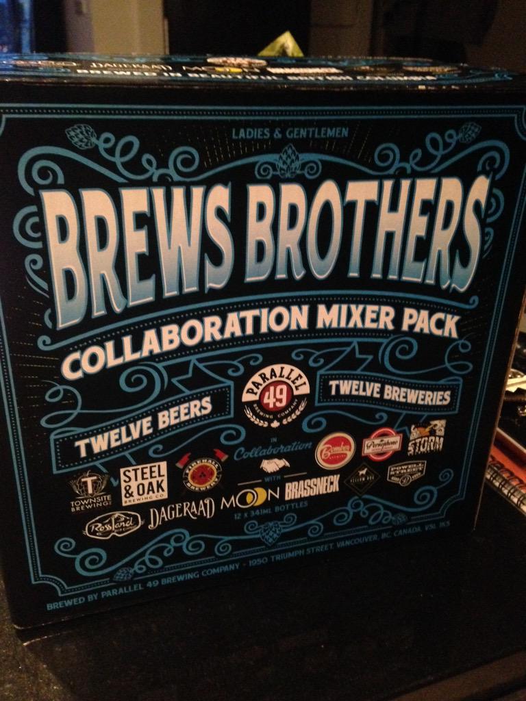 birdingdolly's tweet photo. @Parallel49Beer #brewsbrothers is an amazing pack! So many great #Brewers and #beer. There is something for everyone! http://t.co/SRDPp0fyUd