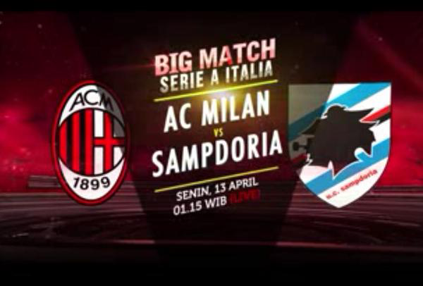 PocongMILAN's tweet photo. #Gio30 #SerieA | AC MILAN vs SAMPDORIA | Senin 13 April 2015 | kick Off 01.45 WIB | @KompasTV
#ForzaMilan http://t.co/KK8MiRGQoY