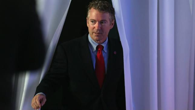 thehill's tweet photo. Rand Paul's latest clash with a reporter: http://t.co/t4os0STQj9 http://t.co/4bGcgA0auu
