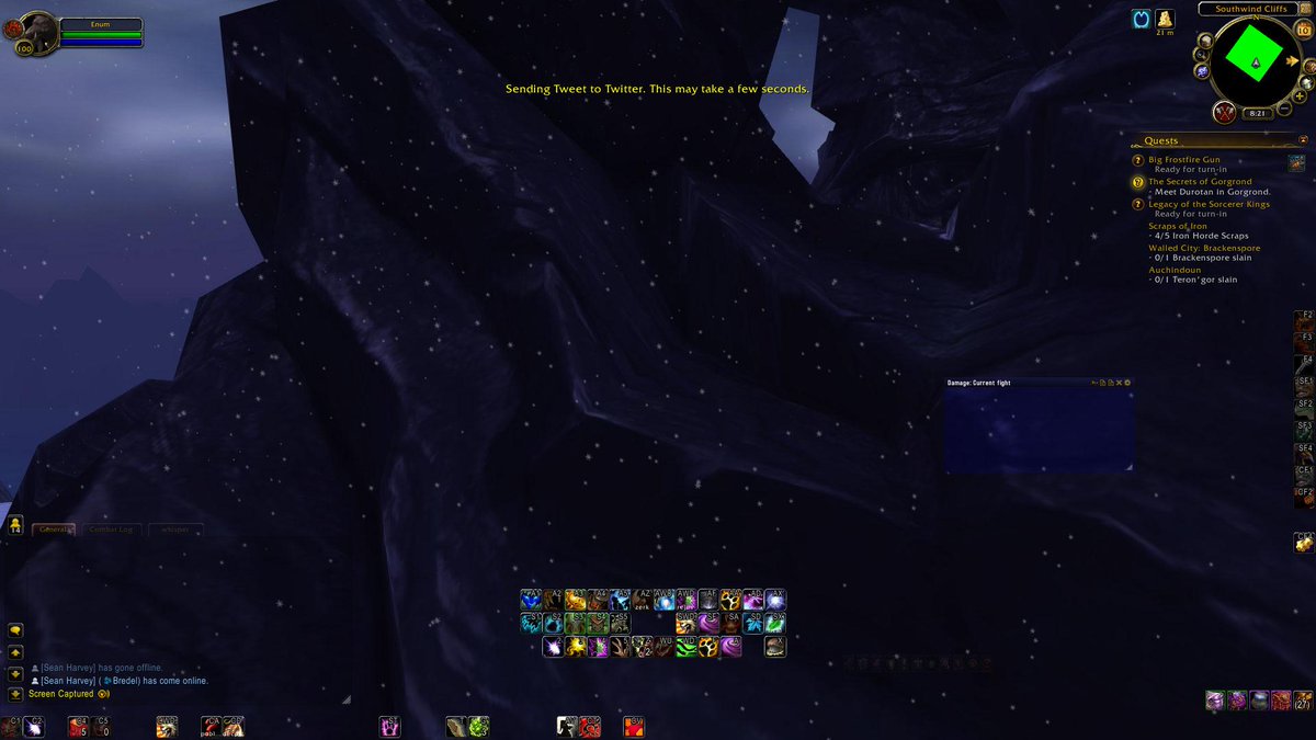 joegreive's tweet image. Now you don't...
 #Warcraft! #ItsNotABugItsAFeature