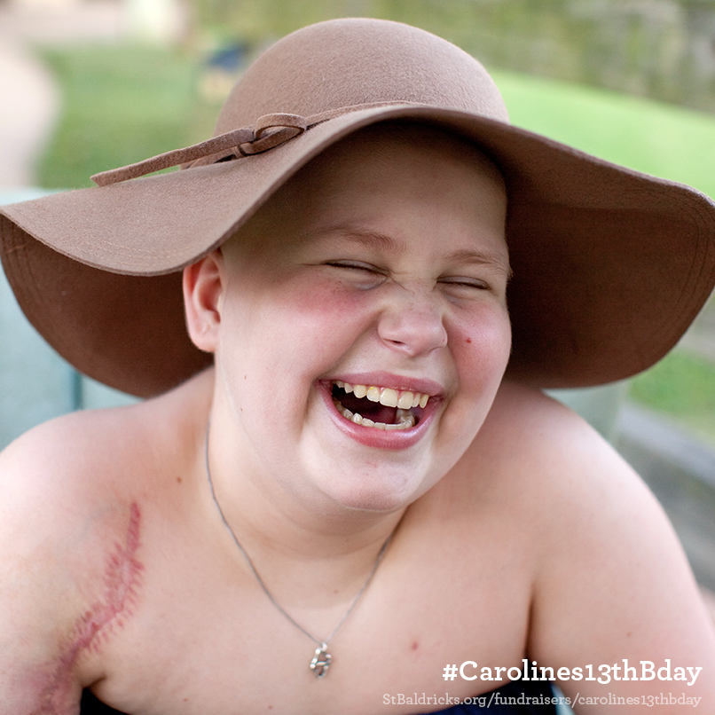 StBaldricks's tweet photo. Tomorrow would have been  #Carolines13thBday. Help us honor her w/a donation #RIPCaroline http://t.co/odNpEGDMMm http://t.co/PLCyjFNXr6
