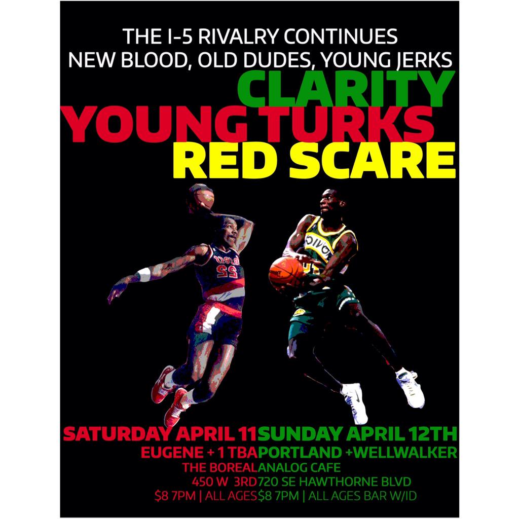 RT if you're gonna get caught in a mosh with us, @redscarehc and <a href="/clarityxnw/">clarityxnw</a> this weekend. #nwhc