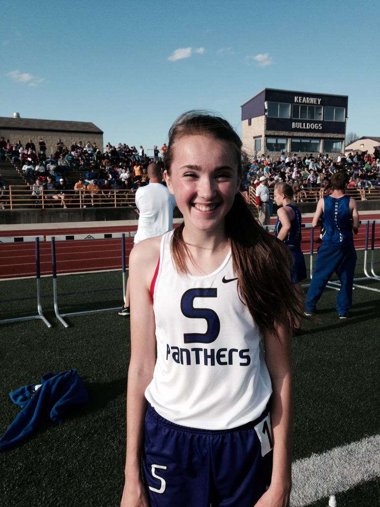 Emma Roth <a href="/emmaroth17/">Emma Roth</a> is your new 1600 meter record holder 5:23:18! ”