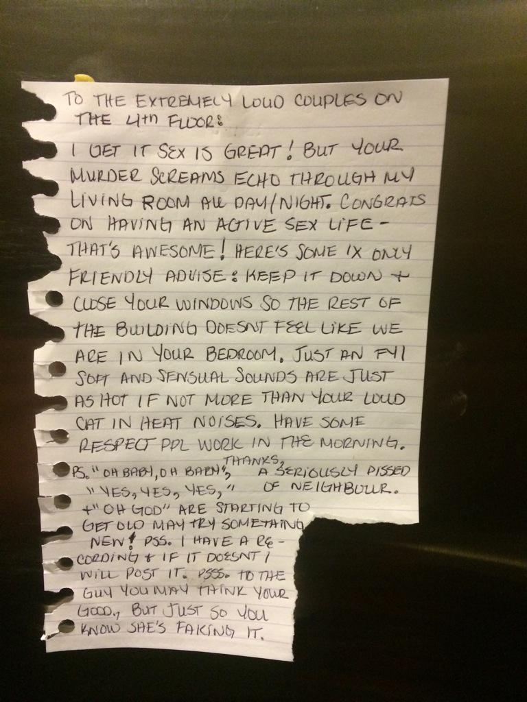 Kiotisband's tweet photo. Happy Friday! Found this gem in the elevator this morning. #TGIF #wasntme #secondfloorlife http://t.co/RTNjpWRgsd