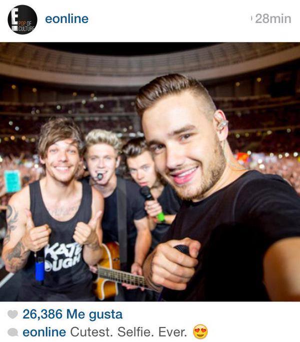 OfficialFacts1D's tweet photo. E! Online subio esta foto de los chicos como la "selfie mΓ‘s tierna de todos los tiempos" a Instagram! #OF1D http://t.co/zoFXlBGebN