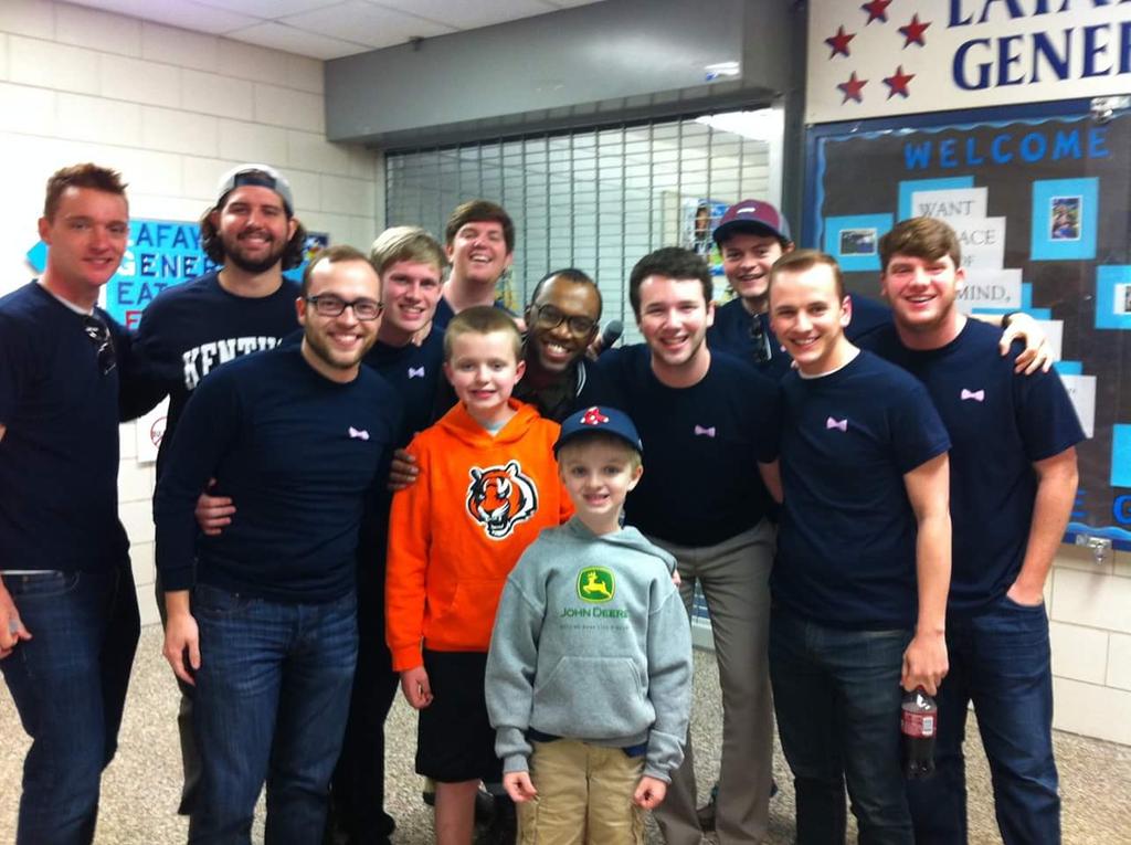 jsemath's tweet photo. The AcoUstiKats were awesome and the Emmons Bros agree! #BOTB15 #LHSBeta http://t.co/m9Bg30d9bf