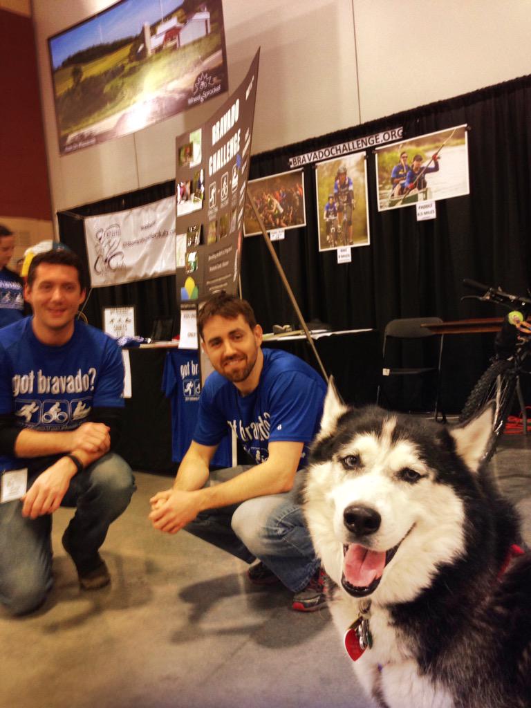 gotbravado's tweet photo. Come see us at the @WheelSprocket Bike Expo mext to Milwaukee Musher Booth! Here all weekend.$10off signup discount! http://t.co/mD7ADTSxYP