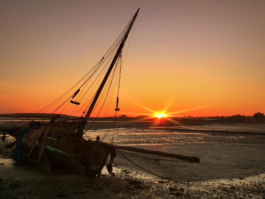 #sunset at Rogerstown, Rush, Co Dublin edited with #enlight and #lensfx #ShotOniPhone6