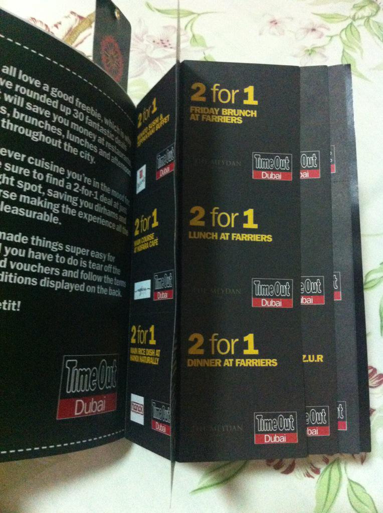 dxbsweetrob's tweet photo. Finally..Got it! My Ultimate Guide, Eating Out in Dubai 2015/16 @TimeOutDubai #eatingOut #mydubai #DineForFree #2for1 http://t.co/zf0yYjWpIG