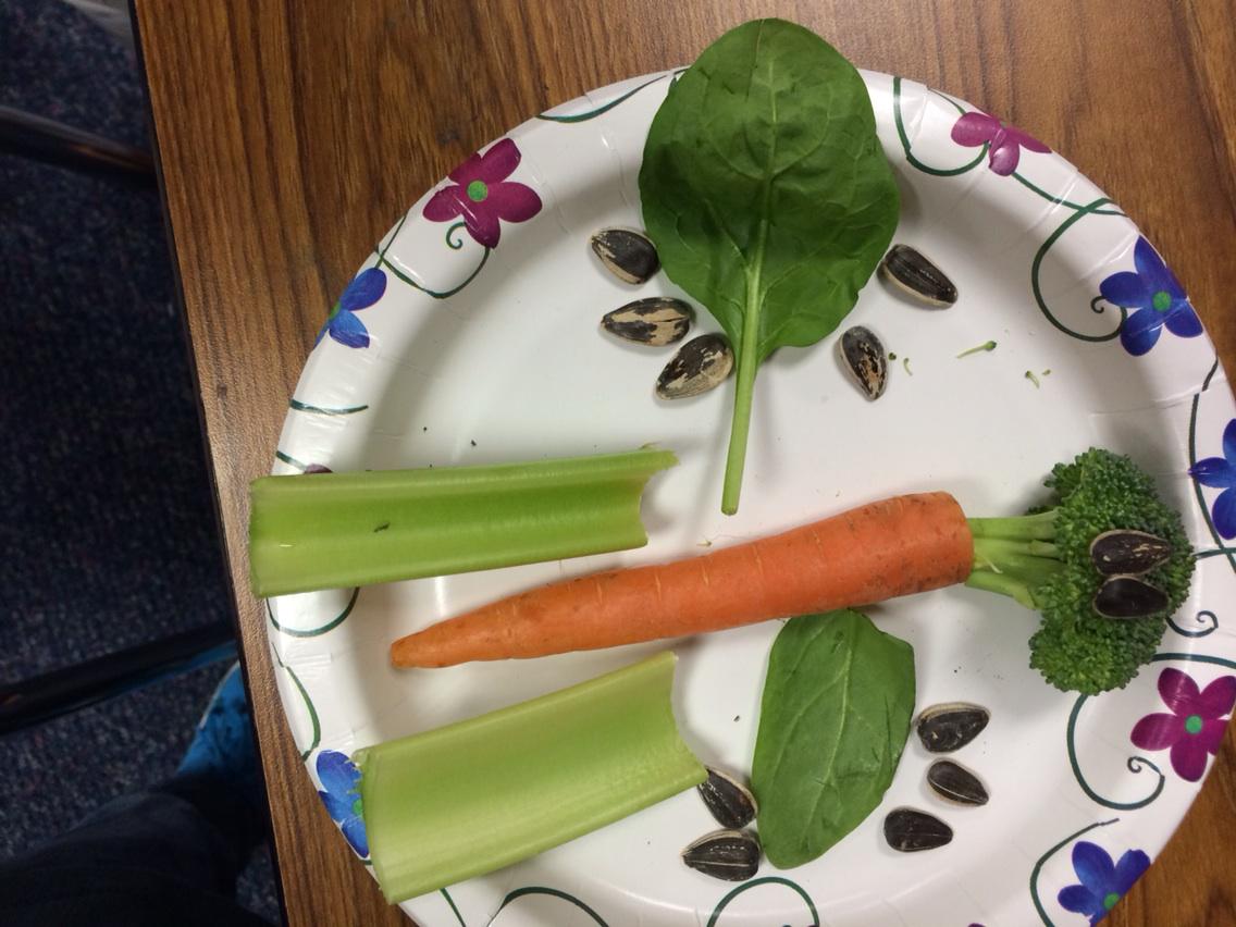 CheathamKLB's tweet image. Vegetable people flowers,stems,leaves,roots,and seeds what a yummy snack today