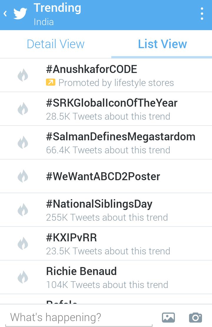 Veimai's tweet photo. Keep this trend on! #WeWantABCD2Poster...! @ABCD2Film @Varun_dvn  @ShraddhaKapoor http://t.co/RnwVCEtbtB