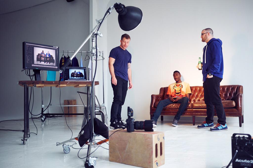 CotyTarr's tweet photo. Solid day on set at @driftstudionyc | @justinmaller @mkbhd @unboxtherapy http://t.co/1WJvpMebAw