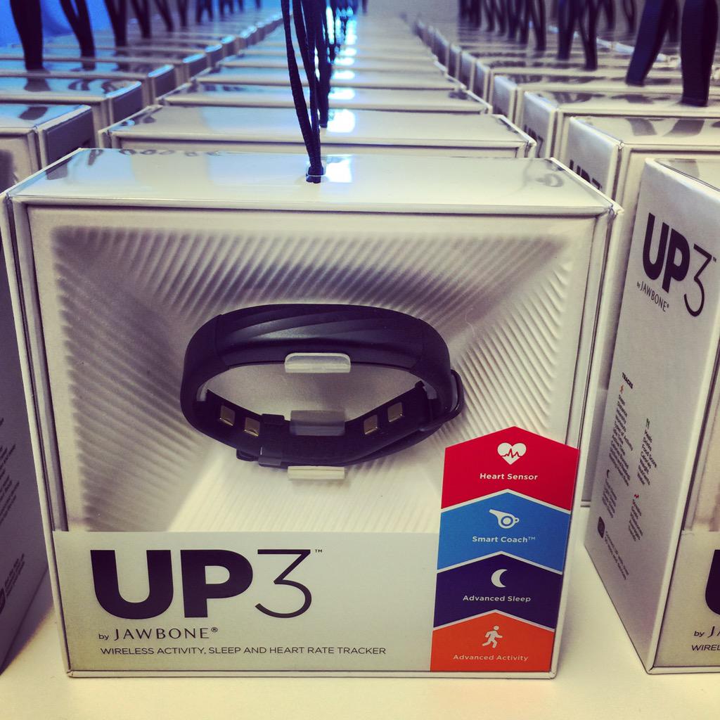 Excited! UP3 by <a href="/Jawbone/">Jawbone</a> is on its way. #GetUP