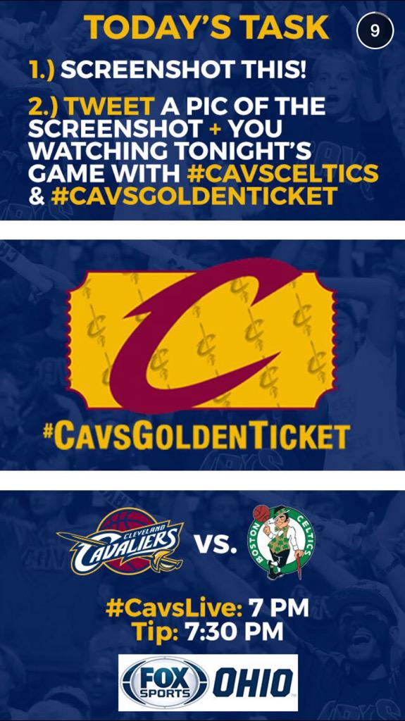 ryork8169's tweet photo. #CavsGoldenTicket #CavsCeltics http://t.co/2TxlS6oeCm