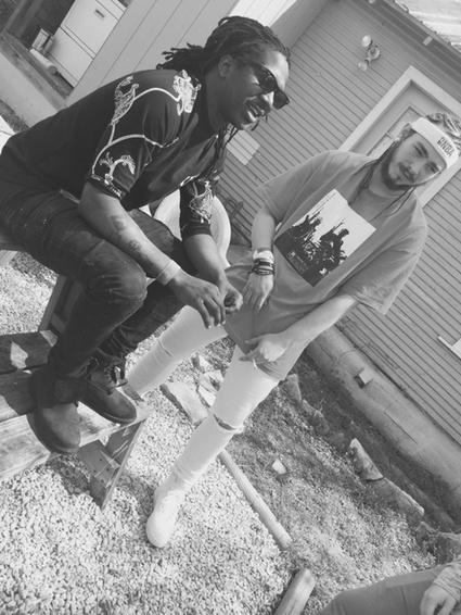 PostMalone's tweet photo. hi @1manmansavage http://t.co/a3xhe8AL8Y