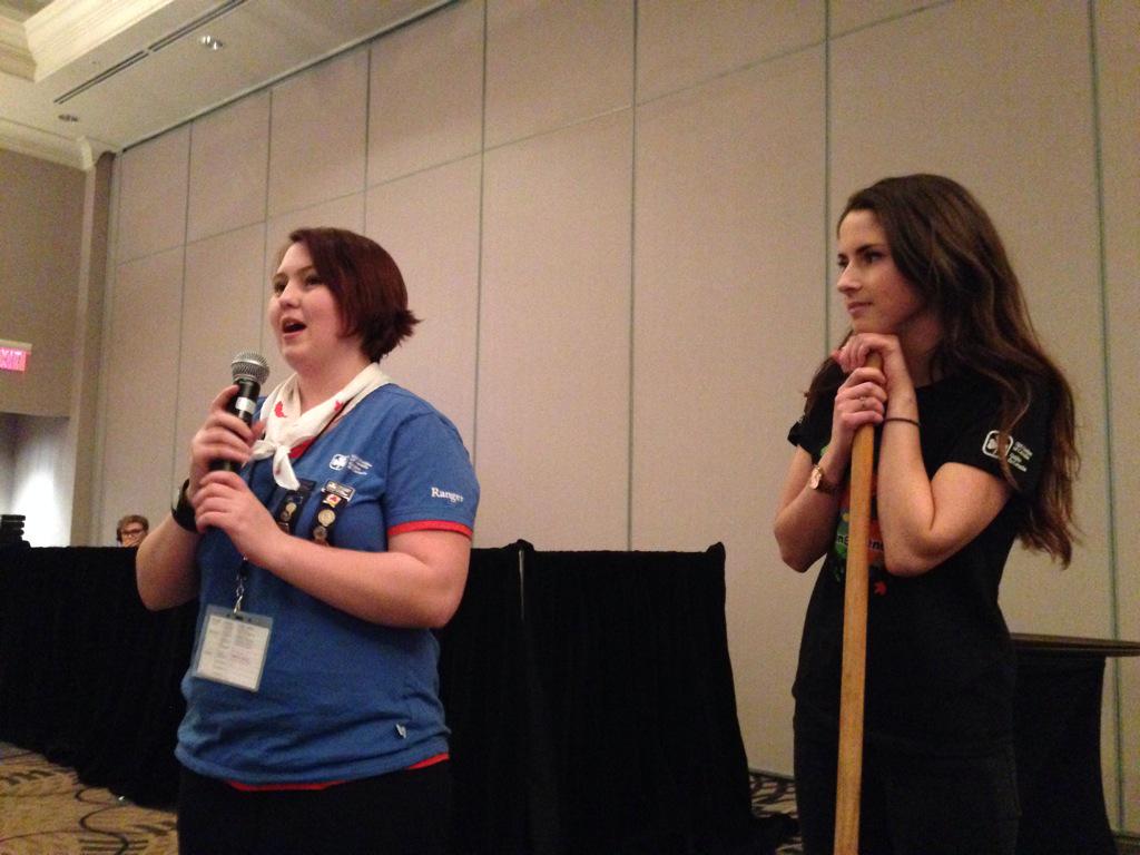 desire_white's tweet photo. @vpratchler for sharing her story with all of us at @girlguidesofcan #GGCconf15  Nice work @SaskGirlGuides is proud! http://t.co/yOLpkmjEkw