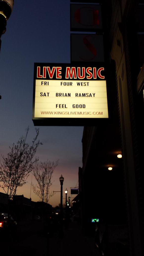 fourwestband's tweet photo. "I don't need my name in the marquee lights." Sure feels nice tho. We take the stage at 10! http://t.co/FRLkoLrtpE
