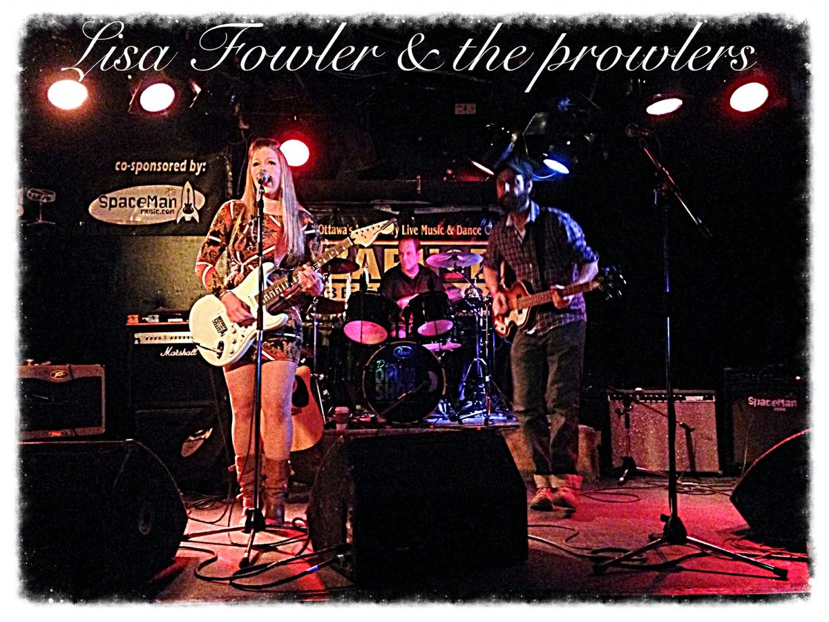Lisa Fowler &amp; The Prowlers tomorrow 8pm <a href="/Mccloskey/">mccloskey</a>, Chesterville.  Guest appearance on harmonica, Steve Fowler/My dad