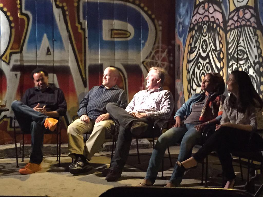 ChinwagSTL's tweet photo. Our all-star improv team! #ChinwagSTL http://t.co/CWTa3xQ5nf