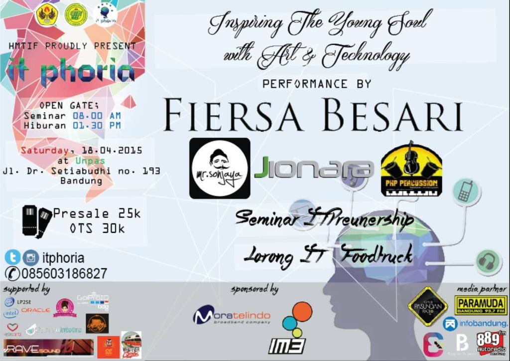 pak_lemak's tweet photo. Ini cuma ini event tanggal 18 april yg keren dan ga mahal @ITPhoria @HMTIFunpas http://t.co/NRf17imZe5