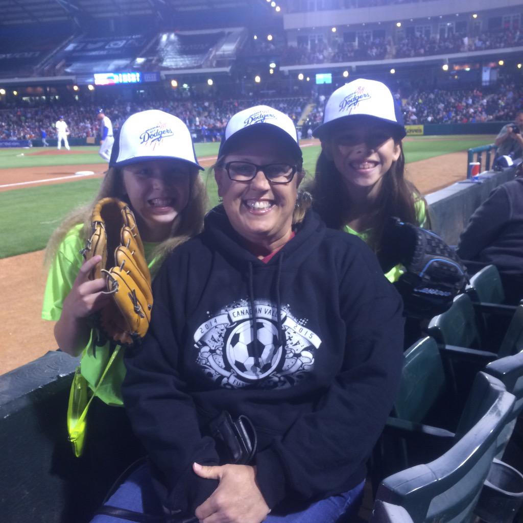 gtaylorcvtc's tweet photo. CVTC night at Bricktown Ballpark #okcdodgers http://t.co/9PGSFgBdUb