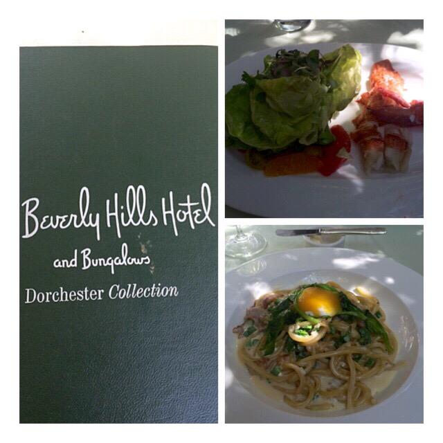 @DCMoments #polo lounge #Beverlyhills #hotel #patio #pasta #carbonara #lunch #outstanding #LosAngeles