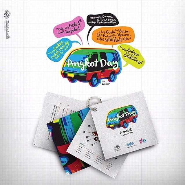 untuk Bandung yg lebih baik 💪 #Angkot Day #Branding #wanarastudio #graphic #design #brandidentity cc <a href="/ridwankamil/">Ridwan Kamil</a>