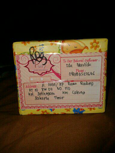 IdaMaul's tweet photo. @putryshop say paket.a udh smpai nihh .. mksih yaa .. cepett bgt nympe.a .. orderan kdua nih .. http://t.co/2YhiwTMxFy