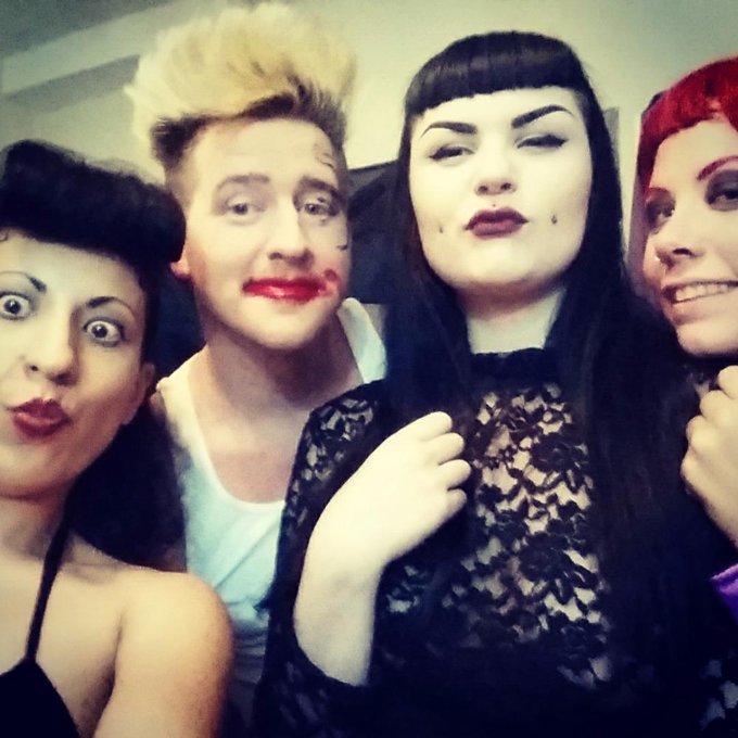 "@CharlieComet: Great selfie pic w/ @KinkyGaga @QuinnHelix @deannadeadly from last night. #fetish #clips4sale<a class="tags" href="/tag/charliecomet">@charliecomet</a><a class="tags" href="/tag/kinkygaga">@kinkygaga</a><a href="/tag/fetish"class="tags"><span>#fetish</span></a><a href="/tag/clips4sale"class="tags"><span>#clips4sale</span></a>
