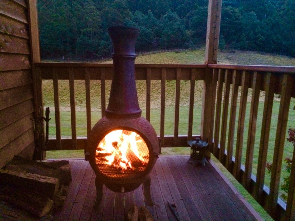 SilverFoxInOz's tweet photo. First fire. #taswinter http://t.co/NJuVs5XAm8