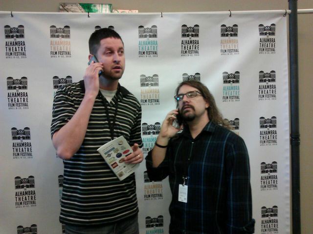 scolehman's tweet photo. Agents always calling us during film fest appearances. @alhambra1913 #TATFF2015 http://t.co/omDpW2UxU8