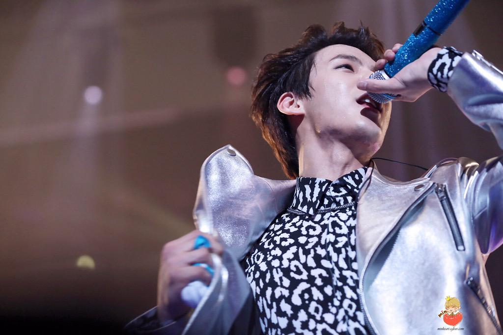 BTOBSTORYY's tweet photo. [HQ] 150404 Minhyuk @ #HelloMelodyinBusan http://t.co/5ITMsA3AoA (cr minheart)