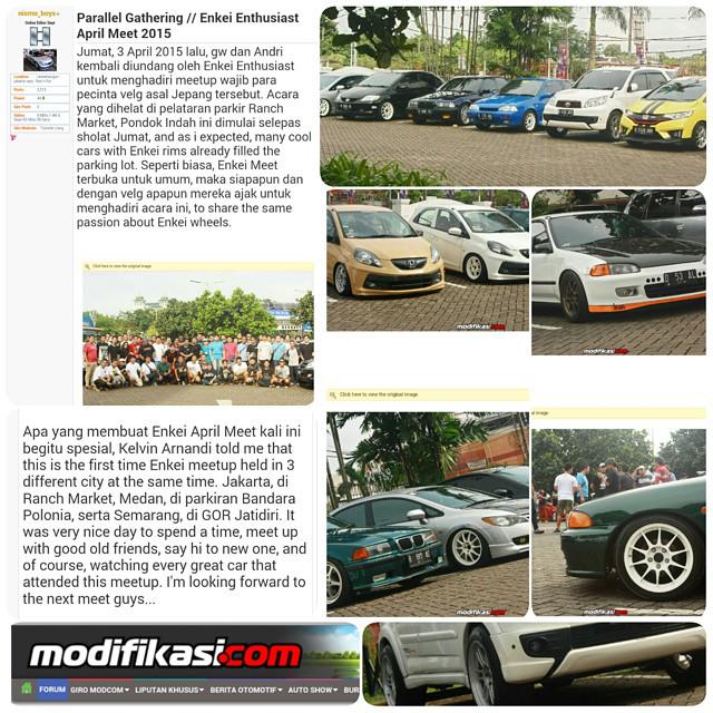 #EnkeiEnthusiast #AprilMeet <a href="/Modifikasicom/">Modifikasi.com</a> coverage - Link : modifikasi.com/showthread.php…