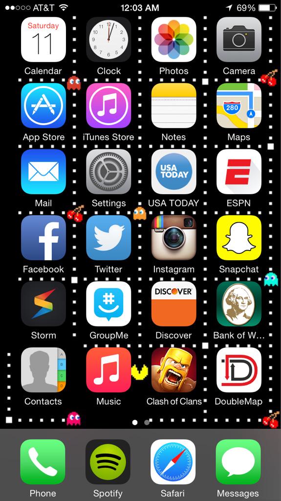 wunder35's tweet image. I am way to happy about this new home screen #NerdConfession