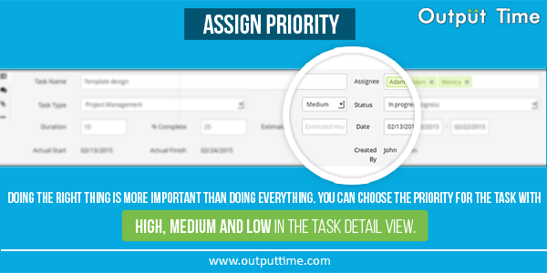 outputtime's tweet image. Prioritize your tasks with #OutputTime. Live #demo: outputtime.com.

#ProjectManagement #TimeManagement