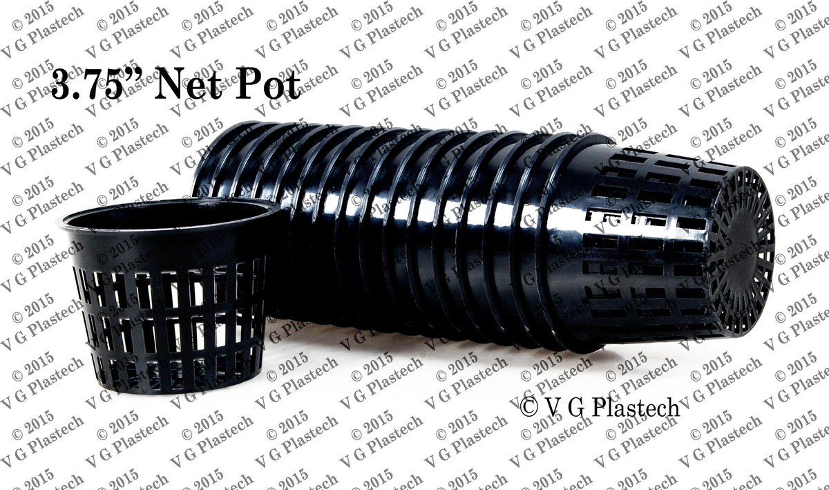 VGPlastech's tweet image. Our 3.75" inch diameter #netpot for #hydroponics  #aquaculture  #Aquaponics systems @GenHydro @Eurohydro @AquaGardenz