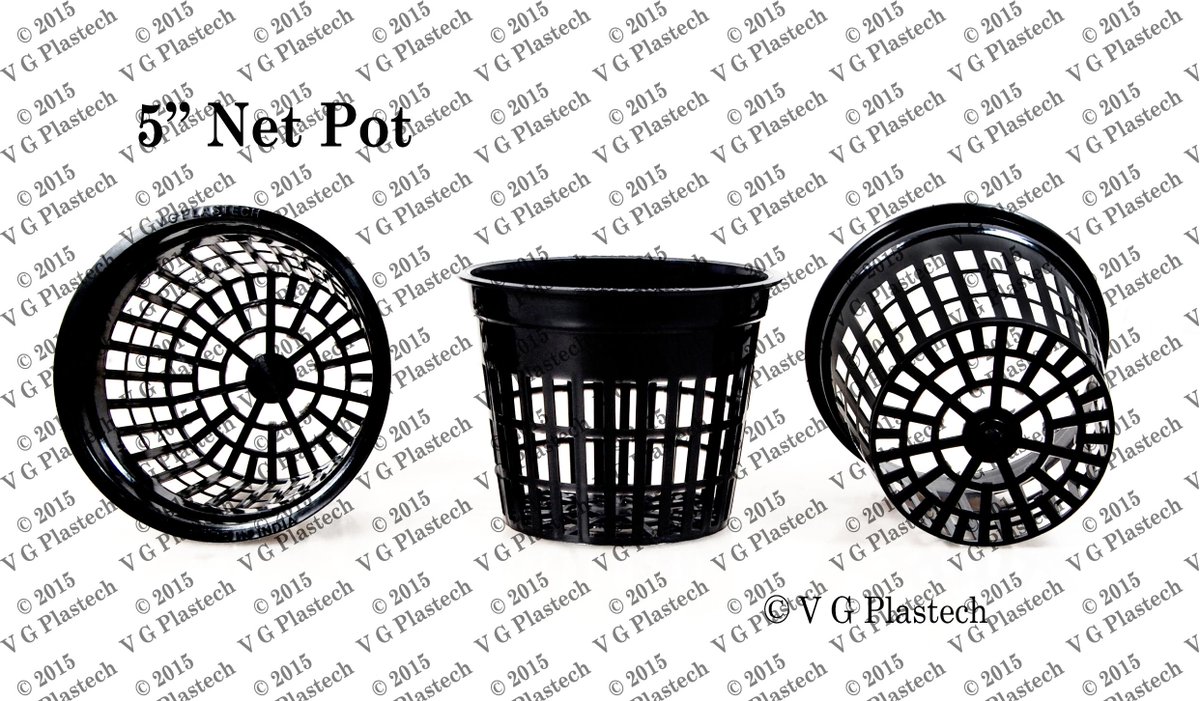 VGPlastech's tweet image. Our 5" inch diameter #netpot for #hydroponics , #aquaculture , #Aquaponics systems.@GenHydro @Eurohydro @AquaGardenz