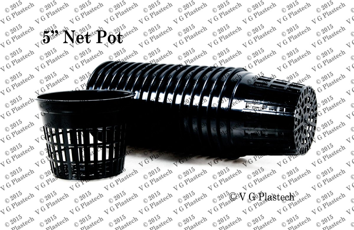 VGPlastech's tweet image. Our 5" inch diameter #netpot for #hydroponics , #aquaculture , #Aquaponics systems.@GenHydro @Eurohydro @AquaGardenz