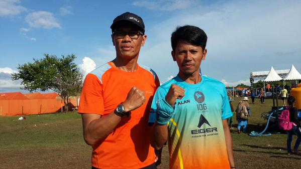 Fonesport's tweet photo. TransSumbawa 200 Miles, Indonesia's longest ultramarathon. Two finishers. Congrats Alan Maulana and @sitorsitumorang! http://t.co/6JPzNMc8gQ