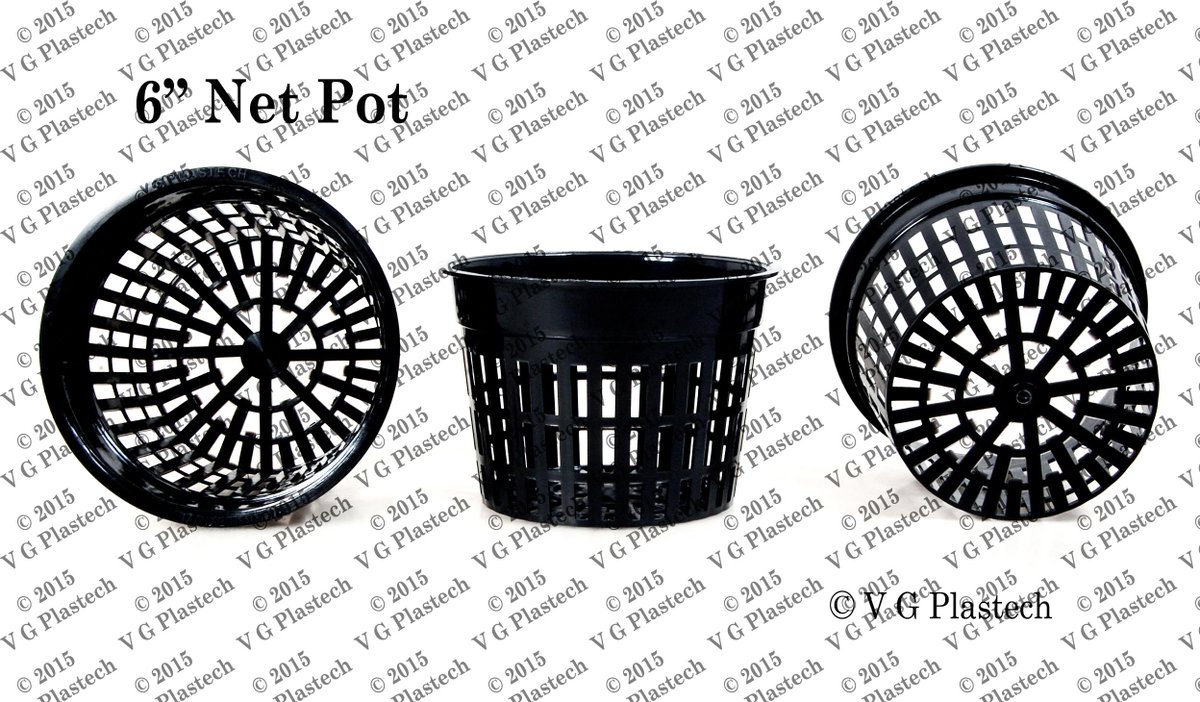 VGPlastech's tweet image. Our 6" inch diameter #netpot for #hydroponics , #aquaculture , #Aquaponics systems.@GenHydro @Eurohydro @AquaGardenz