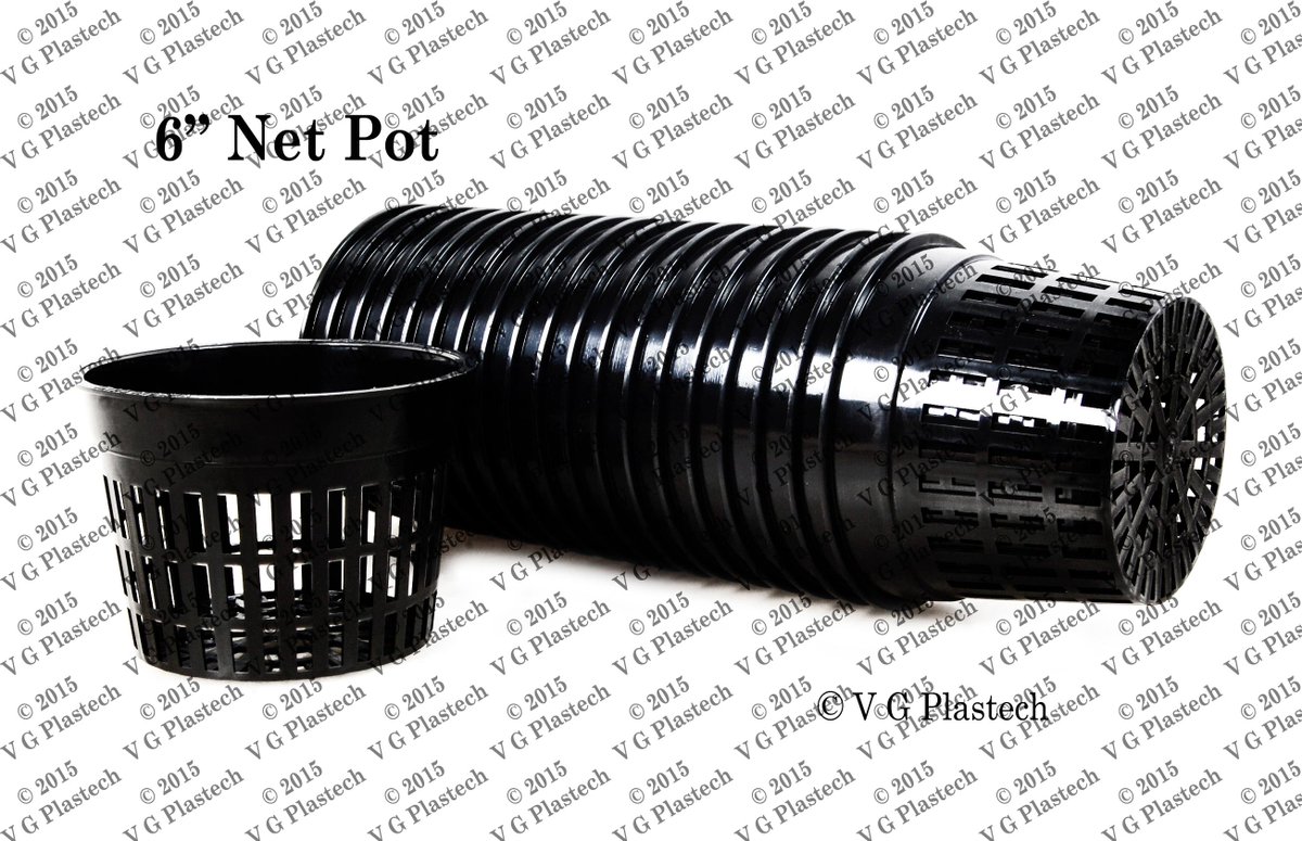 VGPlastech's tweet image. Our 6" inch diameter #netpot for #hydroponics , #aquaculture , #Aquaponics systems.@GenHydro @Eurohydro @AquaGardenz